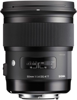 Объектив Sigma AF 50 mm F1.4 DG HSM Art для Nikon Б/ У