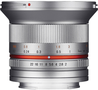 Объектив Samyang 12 mm f/ 2 ED AS NCS Sony E (APS-C) silver