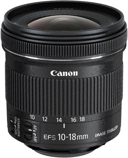 Объектив Canon EF-S 10-18 mm f/4.5-5.6 IS STM