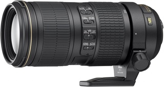 Объектив Nikon 70–200mm f/ 4G ED VR AF-S Nikkor Б/ У