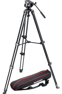 Manfrotto MVK500AM штатив алюм. MVT502AM + голова MVH500A видео 3/ 154/ 72/ 4,5/ 5 (сек/ выс/ слож/ вес/ наг