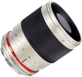 Объектив Samyang 300mm f/ 6.3 Mirror Canon M Silver (APS-C)