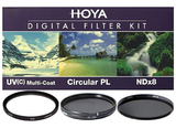 Комплект фильтров HOYA 43mm (UV HMC MULTI, PL-CIR, NDX8)