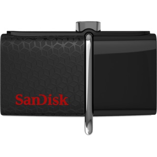 Накопитель  32Gb Sandisk Ultra Android Dual Drive OTG, USB 3.0 черный (SDDD2-032G-GAM46)