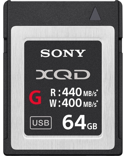 Модуль памяти  XQD  64Gb Sony 440/400 Mb/s  (QDG64E)