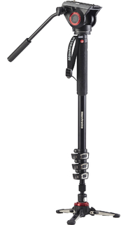 Монопод Manfrotto MVMXPRO500 алюм. + голова MVH500AH