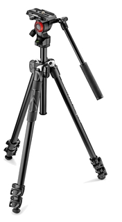 Штатив Manfrotto MK290LTA3-V с видеоголовой (MT290LTA3 + головка MVH400AH)