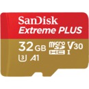 Карта памяти  Micro SD  32 Gb Sandisk Extreme Pro, 100Mb/ s, UHS-I A1 V30 U3 (SDSQXCG-032G-GN6MA)