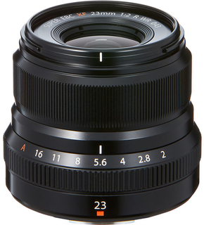 Объектив Fujifilm XF 23mm f/ 2 R WR черный (s/ n:78A15586) Полный комплект Б/ У