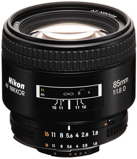 Объектив Nikon 85 mm f/ 1.8D AF Nikkor (s/ n:2013442) Б/ У