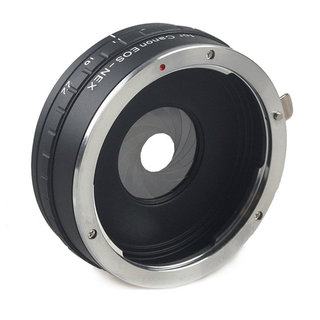 Адаптер для объективов Canon EOS на байонет Sony Nex FUJIMI с диафрагмой (FJAR-EOSNEXAP)