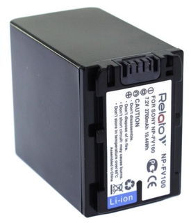 Аккумулятор Relato NP-FV100 (Sony NP-FV100)  7.2V, 2700mAh