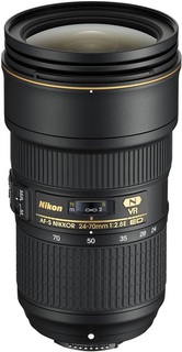 Объектив Nikon 24-70 mm f/ 2.8 E ED VR AF-S (s/ n:2025957) Б/ У