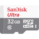 Карта памяти  Micro SD  32 Gb Sandisk Ultra class10, 80Mb/ s (SDSQUNS-032G-GN3MN)