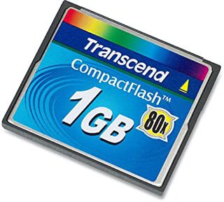 Модуль памяти  CompactFlash Card  1 Gb Б/ У