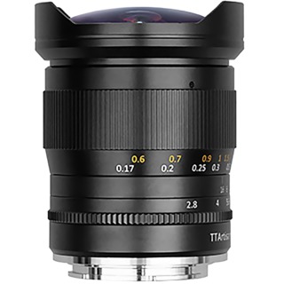 Объектив TTArtisan 11mm F2.8 Fisheye E-Mount Чёрный