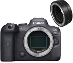 Цифровой фотоаппарат Canon EOS R6 Body с адаптером EF-EOS R