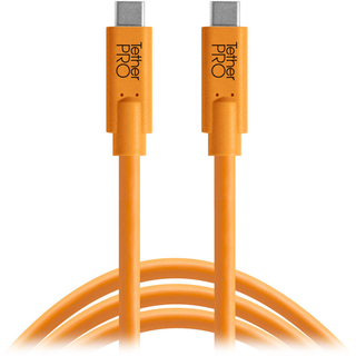 Кабель Tether Tools TetherPro USB-C to USB-C 4.6m Orange [CUC15-ORG]