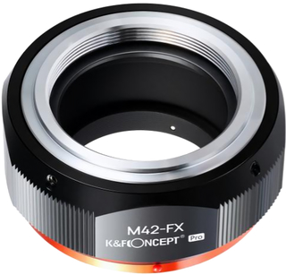 Адаптер K&F Concept для объектива M42 на X-mount Pro