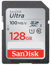 Карта памяти  SD 128 Gb Sandisk SDXC Ultra, class10, 100Mb/ s