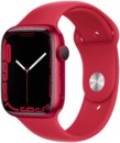 Apple Watch Series 7 GPS 45mm Red Aluminium Case with Red Sport Band (MKN93LL/ A)