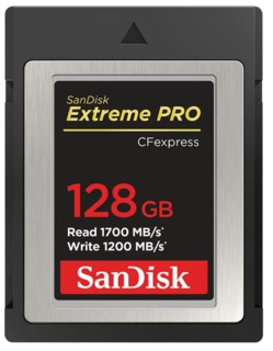Карта памяти SanDisk Extreme Pro CFExpress Type B 128Gb R1700 W1200 (SDCFE-128G-GN4NN)