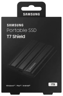 Внешний SSD Samsung Portable SSD T7 Shield USB 3.2 1TB Black