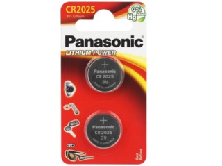 Батарейка Panasonic CR2025 EL 2шт