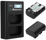 Набор Powerextra 2 аккумулятора LP-E6 + ЗУ (CO-7132)