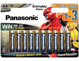 Батарейки Panasonic AA щелочные LR6REE/ 10B3FPR в блистере 10шт