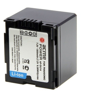 Аккумулятор AcmePower DU14 (7.2V, min 1300mAh, Li-ion) для Panasonic