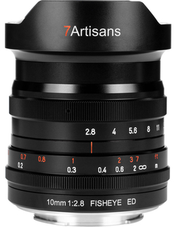 Объектив 7Artisans 10mm F2.8 Fisheye (Z-mount)