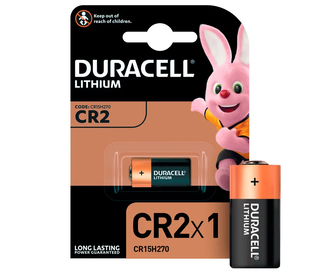 Батарейка Duracell CR2, 1 шт.