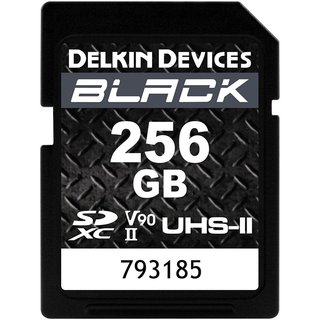 Карта памяти DELKIN BLACK SD 256GB SDXC UHS-II V90