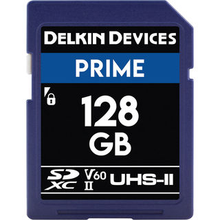 Карта памяти  SD 128 Gb DELKIN Prime SDXC UHS-II (V60) (DDSDB1900128)