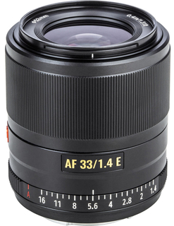 Объектив VILTROX 33mm F1.4 E APS-C (s/ n:10A1100565) полный комплект + фильтр Защитный Б/ У