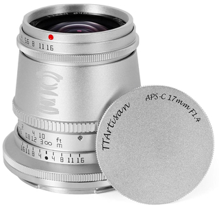 Объектив TTArtisan 17mm F1.4 Z-mount Серебро