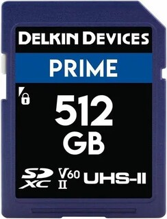 Карта памяти  SD 512 Gb DELKIN SDXC UHS-II (V60) (DSDPRM512)