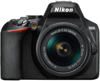 Цифровой фотоаппарат NIKON D3500 Kit 18-55 AF-P Black Пробег 40240 кадров Б/ У