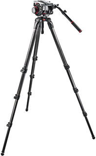 Manfrotto 509HD,536K Видеокомплект с головой 509HD и карб. штативом 536 CF и сумкой