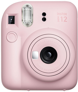 Фотокамера моментальной печати FUJIFILM Instax MINI 12 Blossom Pink (зеленый)