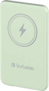 Пауэрбанк VERBATIM 32241 Magsafe 5000 mAh Powerbank (мятно-зеленый)