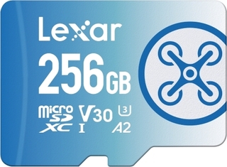 Карта памяти  Micro SD 256 Gb Lexar FLY High-Performance 1066x UHS-I, (R160/ W90 МБ/ s) C10 A2 V30 U3