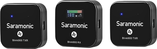 Радиосистема Saramonic Blink900 B2R (TX+TX+RX) приемник + 2 передатчика (с внутренней записью)